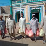 Large distribution of rations among unemployed due to lockdown due to corona virus