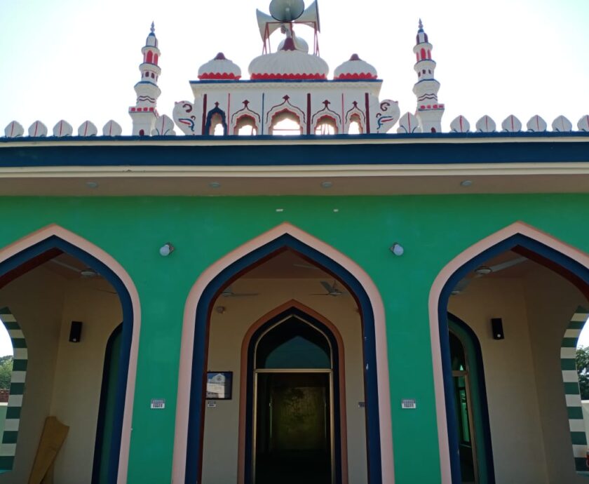 recently built Masjid-e-Sharif