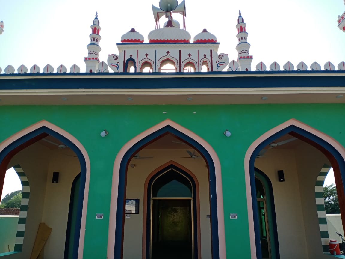 recently built Masjid-e-Sharif